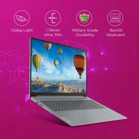 Lenovo LENOVO IDEAPAD SLIM 3 15/12TH/16GB/512GB/WIN11+MSO (83ER00MCIN) 15.6INCH - 39.62 cm (15.6 Inch), Arctic Grey, Core i5, 12th Gen, 512 GB, 16GB, LPDDR5, 12450H, up to 4.40 GHz, SSD, NO, Intel, Windows 11 Home, Laptop, Power Adaptor, User Guide, Warranty Documents
