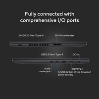 ASUS CREATER VIVOBOOK K3605VC 15-13th/16GB/512GB/W11+Ms24/4GB RTX 3050) - 40.64 cm (16 Inch), Black, Core i5, 13th Gen, 512 GB, 16 GB, DDR4, 13420H, up to 4.6 GHz, SSD, NO, Intel, NVIDIA GeForce RTX 3050, Windows 11 Home, Laptop, Power Adaptor, User Guide, Warranty Documents, GDDR6, 4 GB