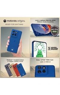 Motorola Edge 50 Neo 5G (Pantone Nautical Blue, 8GB RAM, 256GB Storage) - MOTOROLA Edge 50 Neo