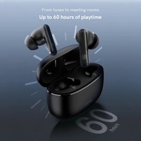 Noise Aura Buds in Ear Truly Wireless Earbuds with 60H of Playtime, Quad Mic with ENC, Dual Device Pairing, Instacharge(10 Min=150 Min),12Mm Polymer Composite Driver,BT V5.3 - AURA BUDS