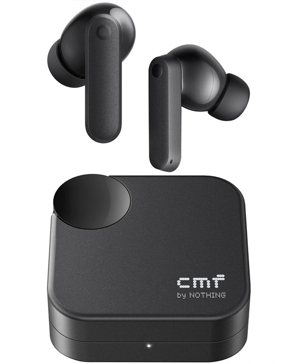 CMF Buds 2a Wireless Earbuds Active Noise Cancelling 42dB Hybrid ANC Bluetooth Headphones, 12.4mm Dynamic Driver for Big Bass, 4 Mics Clear Calls, Sport Ear Buds for iPhone, Android, Dark Grey