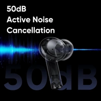 REALME realme Buds Air 5 Truly Wireless in Ear Earbuds with 50dB ANC, 12.4mm Mega Titanized Dynamic Bass Driver, Upto 38Hrs Battery with Fast Charging & 45ms Ultra-Low Latency for Gaming - AIR 5