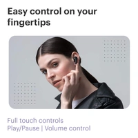 Noise Buds Pop Truly Wireless Earbuds with Environmental Cancellation & Quad Mic for Crisp Calling| Transparency Mode & in-Ear Detection, 30-Hour Playtime with Type C Charging - POP BUDS