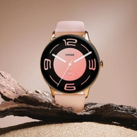 Noise Twist Go Round dial Smartwatch with BT Calling, 1.39" Display, Metal Build, 100+ Watch Faces, IP68, Sleep Tracking, 100+ Sports Modes, 24/7 Heart Rate Monitoring (Jet Black) - TWIST GO