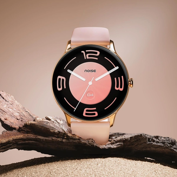 Noise Twist Go Round dial Smartwatch with BT Calling, 1.39" Display, Metal Build, 100+ Watch Faces, IP68, Sleep Tracking, 100+ Sports Modes, 24/7 Heart Rate Monitoring (Jet Black) - TWIST GO