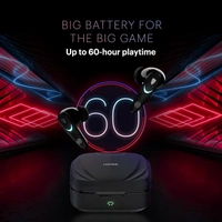 Noise Newly Launched Buds Combat X in Ear Truly Wireless Gaming Earbuds with 40Ms Low Latency, 60H of Playtime, Spatial Audio, RGB Lights,Instacharge(10 Min=180 Min),10Mm Driver,Bt V5.3 - COMBAT X