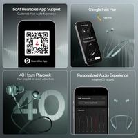 boAt Boat Rockerz 210 ANC Bluetooth in Ear Neckband w/Spatial Audio, 30dB ANC, AI-ENx Technology, 40hrs Playback, EQ Modes, 13 mm Drivers, Dual Pairing & Fast Pair - Rockerz 210 ANC