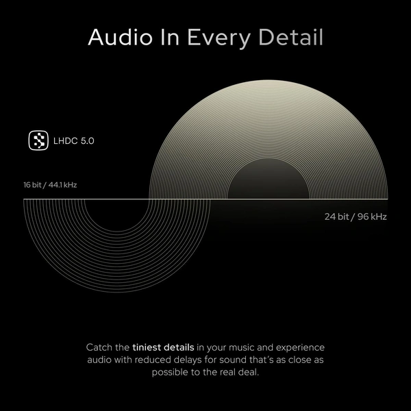 Noise Master Buds, Sound by Bose in-Ear Bluetooth Earbuds, Up to 49dB Adaptive ANC, LHDC 5.0, Immersive Spatial Audio, 44H Playtime with 6 mic ENC, Dual Pairing, IPX5 Ear Buds TWS - MASTER BUDS