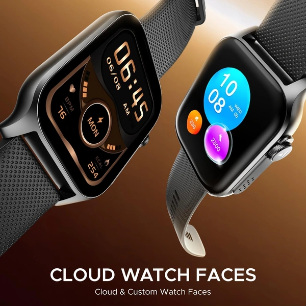 boAt Boat Ultima Ember smartwatch with 1.96” AMOLED Display, AOD, Personalized Fitness Nudges, Functional Crown,100+ Sports Modes, Create Your Own Watchface, smartwatch for Man and Woman - ULTIMA EMBER