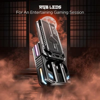 boAt Boat Immortal Katana Blade 2.0 TWS in Ear Earbuds, 70hrs Playback, IWP, Metal Glider & Gliding Blade Sound, 50 ms Low Latency Beast Mode, RGB LEDs, 4 Mics w/ENx & IPX4 Rating - KATANA BLADE 2.0