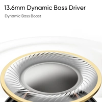 REALME realme Buds Wireless 3 in Ear Bluetooth Headphones,30dB ANC, Spatial Audio,13.6mm Dynamic Bass Driver,Upto 40 Hours Playback, Fast Charging, 45ms Low Latency for Gaming,Dual Device Connection (Black) - WIRELESS 3