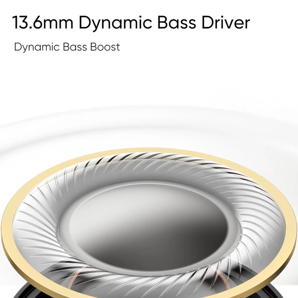 REALME realme Buds Wireless 3 in Ear Bluetooth Headphones,30dB ANC, Spatial Audio,13.6mm Dynamic Bass Driver,Upto 40 Hours Playback, Fast Charging, 45ms Low Latency for Gaming,Dual Device Connection (Black) - WIRELESS 3