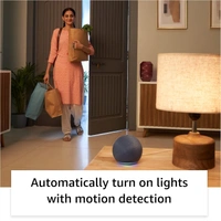 Amazon Echo Dot (5th Gen) | Smart speaker with vibrant sound, Motion Detection, Temperature Sensor, Alexa and Bluetooth| Black - ECHO DOT 5TH GEN, Black