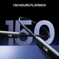 boAt Boat Rockerz Trinity Gen 2, 150hrs Playback, Hi-Res Audio with LDAC, Dual EQs, HiFi DSP 5,ENx Tech, Dual Pair, Beast Mode, ASAP Charge,IPX5, Bluetooth Neckband, Wireless with Mic Earphones - TRINITY GEN2