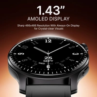 boAt Boat Ultima Prime smartwatch with 1.43” AMOLED Display, AOD, Personalized Fitness Nudges, Functional Crown,100+ Sports Modes, Create Your Own Watchface, smartwatch for Man and Woman - ULTIMA PRIME