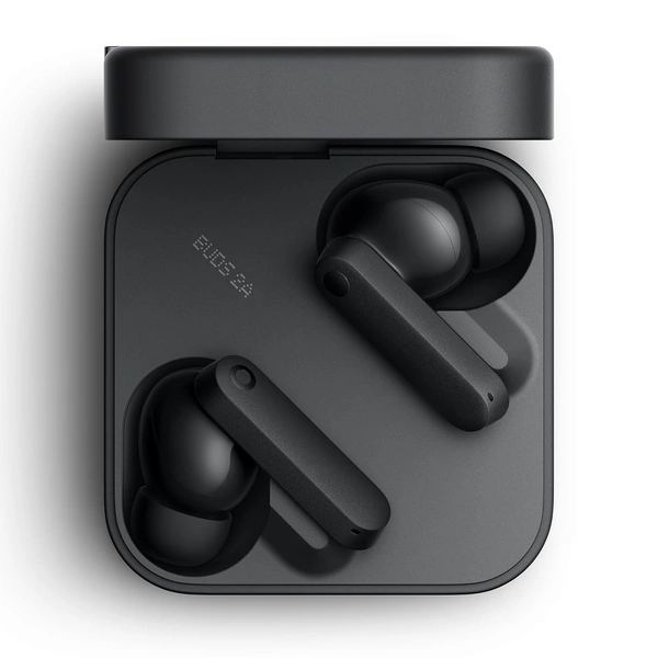CMF Buds 2a Wireless Earbuds Active Noise Cancelling 42dB Hybrid ANC Bluetooth Headphones, 12.4mm Dynamic Driver for Big Bass, 4 Mics Clear Calls, Sport Ear Buds for iPhone, Android, Dark Grey - BUDS 2A