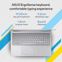 ASUS Vivobook 15, (i5 14th Gen) Intel Core 5 120U,Thin & Light Laptop (16GB RAM/512GB SSD/FHD/15.6"/60Hz/Backlit Keyboard/Windows 11/Office 2021/Cool Silver/1.70 kg) X1504VAP-BQ224WS - 39.62 cm (15.6 Inch), Silver, Intel Core 5, 12th Gen, 512 GB, 16 GB, DDR4, 5 GHz, SSD, NO, Intel, Windows 11 Home, Laptop, Power Adaptor, User Guide, Warranty Documents