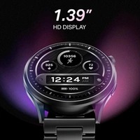 boAt Boat Lunar Discovery Pro, 1.39" Display, Premium Metal Build, Round Dial, Emergency SOS, Functional Crown, Multiple Sports Modes, HR,SpO2 & Sleep Tracking, Smart Watch for Men & Women - DISCOVERY PRO