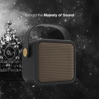 FINGERS SoundKing Portable Speaker with Magnificent Sound & Bold bass (Bluetooth® | FM Radio | MicroSD | USB | AUX, 12-Hour Playtime, Free Carry Strap, Built-in Mic) - Rich Black - SOUNDKING 5W