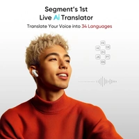 REALME realme Buds Air 7 Pro with Ai Live Translation,11mm+6mm Dual-dac Driver,48 Hrs Playtime,53 dB ANC,LHDC,45Ms Low Latency,360° Spatial Audio,IP55 Dust & Water Resistant,BT 5.4 - AIR 7 PRO