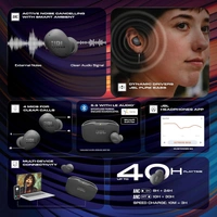 JBL Wave Buds 2 Ear Buds Wireless BluetoothV5.3, Active Noise Cancellation EarBuds,Multi Connect, App for Customized Extra Bass Eq, Relax Mode,Speed Charge, 40H Playback, Fast Pair, 4 Mics,IP54 - WAVE BUDS 2