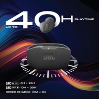 JBL Wave Buds 2 Ear Buds Wireless BluetoothV5.3, Active Noise Cancellation EarBuds,Multi Connect, App for Customized Extra Bass Eq, Relax Mode,Speed Charge, 40H Playback, Fast Pair, 4 Mics,IP54 - WAVE BUDS 2