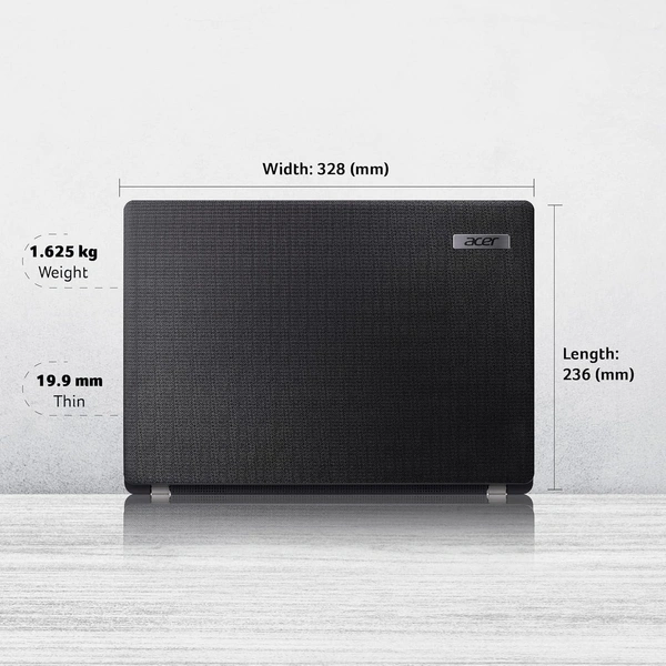 Acer Laptop TMP214-53(Ci5-1135G7/16GB/512 SSD/Dos/16L) - 35.56 cm (14 Inch), Black, Core i5, 11th Gen, 512 GB, 16 GB, DDR4, 1135G7, up to 4.20 GHz, SSD, NO, Intel, Intel Integrated Iris Xe, Windows 11, Laptop, Power Adaptor, User Guide, Warranty Documents