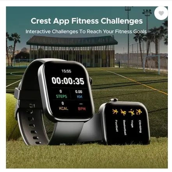 boAt Storm call 3 w/TBT Navigation,Watch Face Studio,1.83''(4.6 cm)HD Display,QR Tray Smartwatch (Active Black Strap, Free Size)