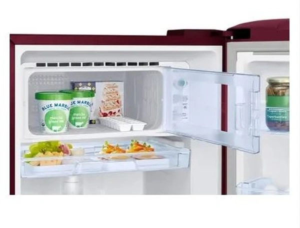 SAMSUNG 189 L Direct Cool Single Door 5 Star Refrigerator (Midnight Blossom Red, RR21C2H25RZ/HL)