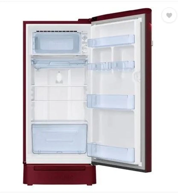 SAMSUNG 189 L Direct Cool Single Door 5 Star Refrigerator (Midnight Blossom Red, RR21C2H25RZ/HL)