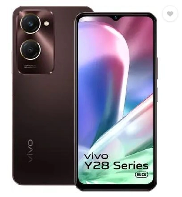 vivo Y28e 5G Charger in the Box (Vintage Red, 128 GB) (4 GB RAM)