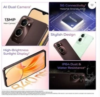 vivo Y28e 5G Charger in the Box (Vintage Red, 128 GB) (4 GB RAM)