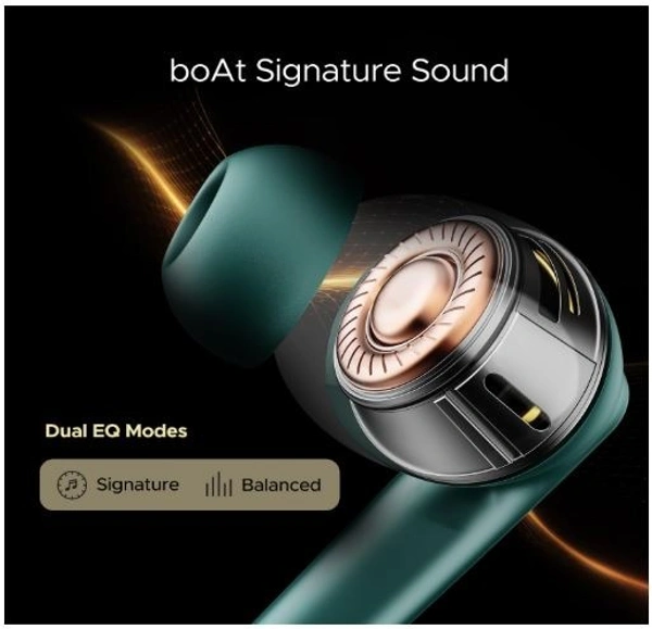 boAT TWS ANC AIRPODES 141 GREEEN