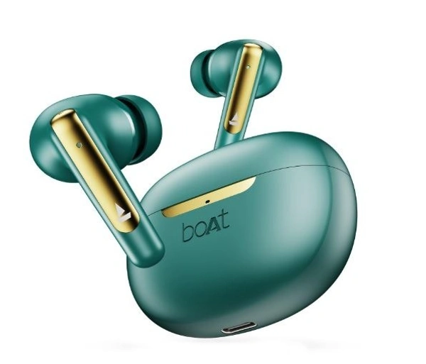 boAT TWS ANC AIRPODES 141 GREEEN