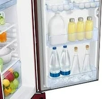 SAMSUNG 189 L Direct Cool Single Door 5 Star Refrigerator (Midnight Blossom Red, RR21C2H25RZ/HL)