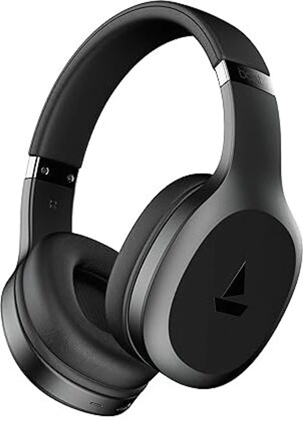 boAt Rockerz 412, 60H Battery,40ms Latency,ENx, Stream Ad Free Music via App Bluetooth Headset (Active Black, On the Ear)