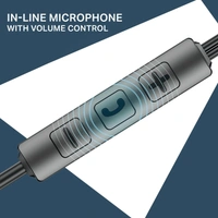 boAt Bassheads 55 Wired Earphones with 10mm Drivers, Metallic Buds, In-Line Mic & Lightweight Design - BASSHEAD 55