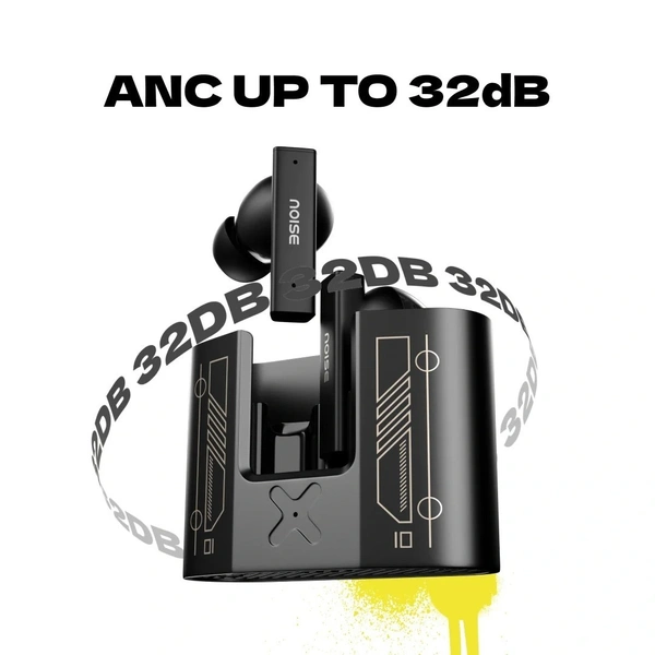 Noise Buds Marine 4.7 (350) India's 1st fully metallic case, ANC up to 32dB - BUDS MARINE