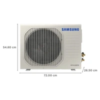 Samsung SAMSUNG CY 5 in 1 Convertible 1.5 Ton 3 Star Inverter Split AC with Copper Anti Bacterial Filter ( Copper Condenser, AR18CY3ZAWKNNA) - AR18CY3ARWKNNA