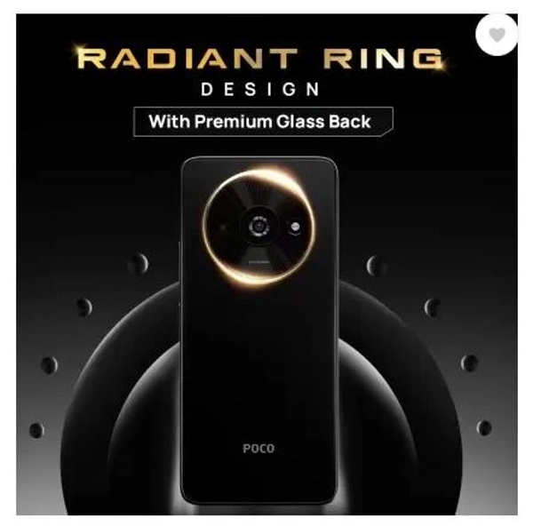 POCO C61 (Ethereal Blue, 64 GB) (4 GB RAM)