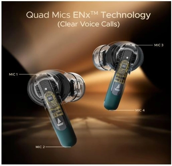 boAT TWS ANC AIRPODES 141 GREEEN