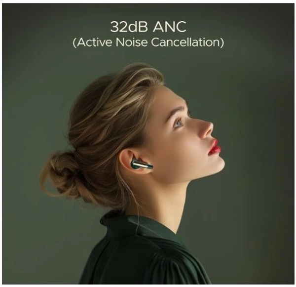 boAT TWS ANC AIRPODES 141 GREEEN