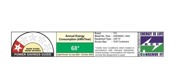 TCL 32 FHD SMART LED TV 32S5500AF