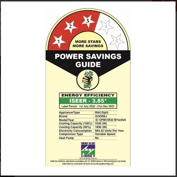 GODREJ ODU 1T 3SINV 12PTC3 WYQ