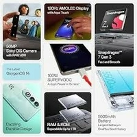 OnePlus Nord CE4 (Celadon Marble, 8GB RAM, 256GB Storage) | Lifetime Display Warranty | Qualcomm® Snapdragon™ 7 Gen 3 - Best in The Segment | 50 MP Camera with OIS