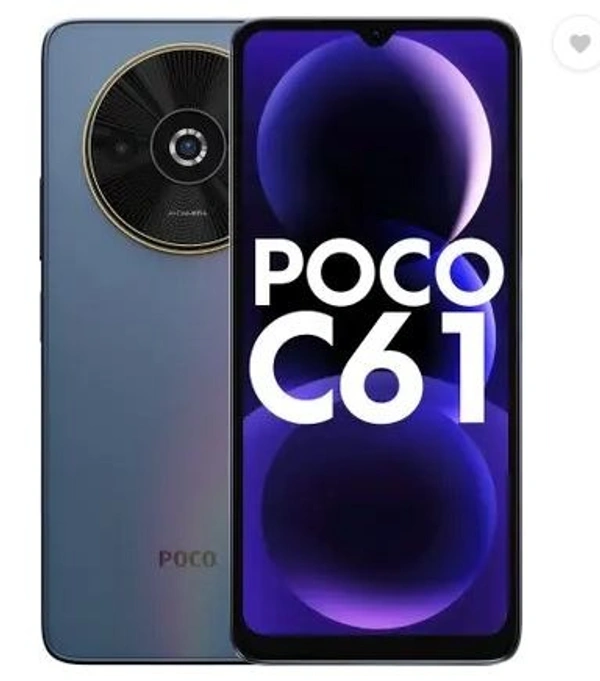 POCO C61 (Ethereal Blue, 64 GB) (4 GB RAM)