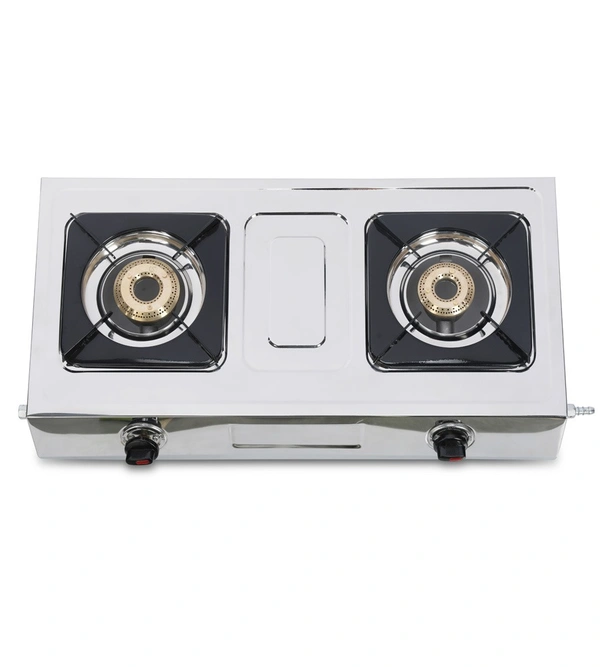 Eltons Cooktop Super Delight 2 Burner SS - S-DELIGHT-2B