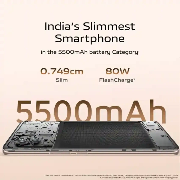 VIVO V40E GREEN (8/256GB/50+8/50MP)