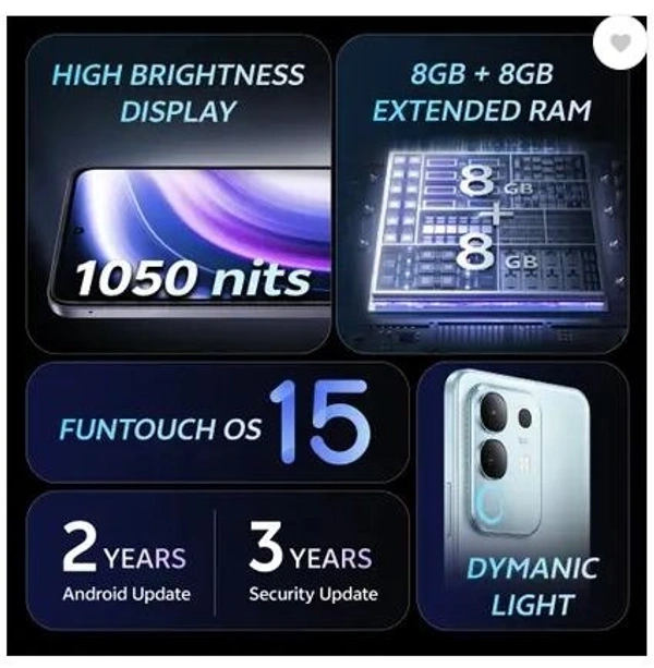 VIVO T4X 5G PRPL (8/256GB/50+2/8MP)