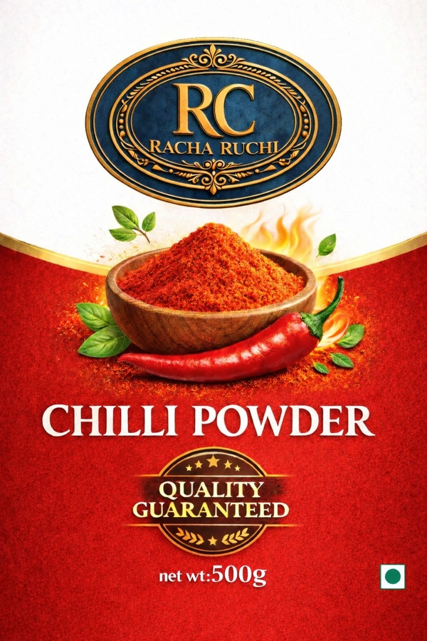 Homemade Chilli Powder Online| Pure Spices|Racha Ruchi - 500g